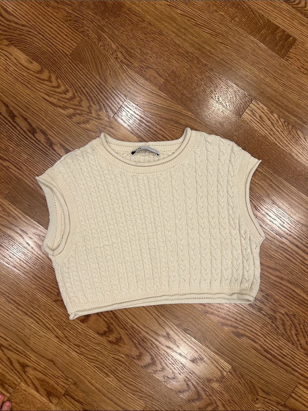 Zara Cropped Sweater